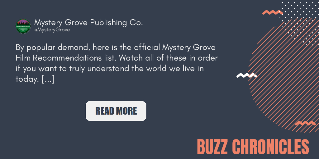 By popular demand, here is the official Mystery Grove Film